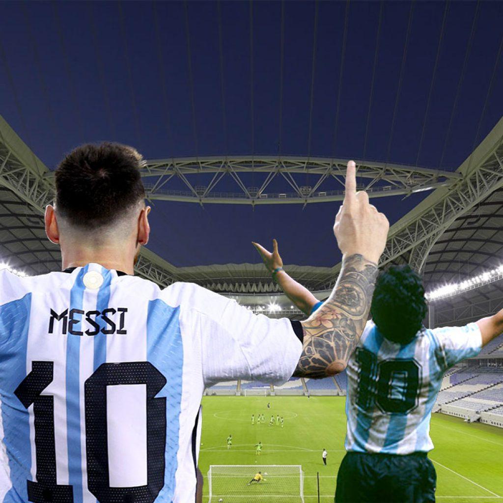 Messi- Maradona 