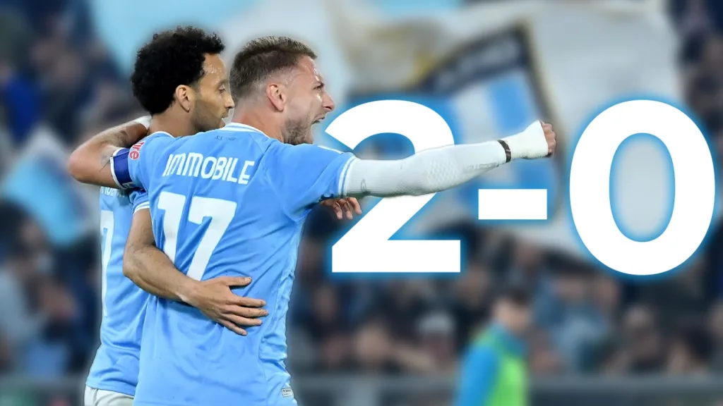 La Lazio vola verso la Champions